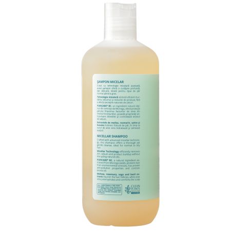 Sampon micelar pentru par normal gras, 400 ml, Viorica 710236