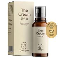 Crema hidratanta cu protectie solara SPF 25 si colagen 21 Collagen, 50 ml, Viorica