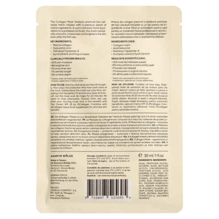 Masca de fata cu colagen 21 Collagen, 30 ml, Viorica 710304