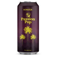 Apa naturala de cocos carbogazificata cu suc natural de fructul pasiunii Passion Pop, 320 ml, Hiwater