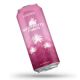 Apa naturala de cocos carbogazificata cu suc natural de capsuni Strawberry Punch, 320 ml, Hiwater 710386
