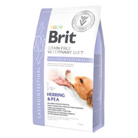Hrana uscata cu hering si mazare pentru caini Gastrointestinal, 2 Kg, Brit