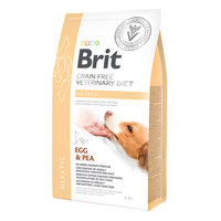 Hrana uscata cu ou si mazare Hepatic, 2 Kg, Brit