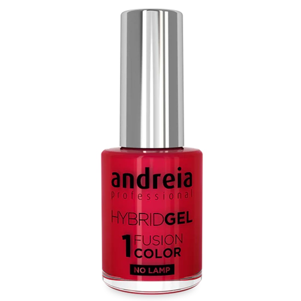 Lac de unghii Scarlet Red Hybrid Fusion, 10.5 ml, Andreia Professional