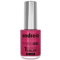 Lac de unghii Fuchsia Pink Hybrid Fusion, 10.5 ml, Andreia Professional