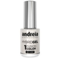 Lac de unghii White Hybrid Fusion, 10.5 ml, Andreia Professional