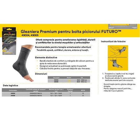 Glezniera de compresie Premium, Marimea L/XL, 1 bucata, Futuro 710994