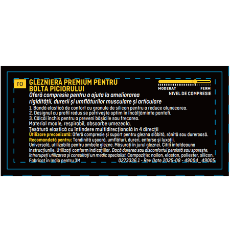 Glezniera de compresie Premium, Marimea S/M, 1 bucata, Futuro 711003