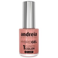 Lac de unghii Light Pink Nude Hybrid Fusion, 10.5 ml, Andreia Professional