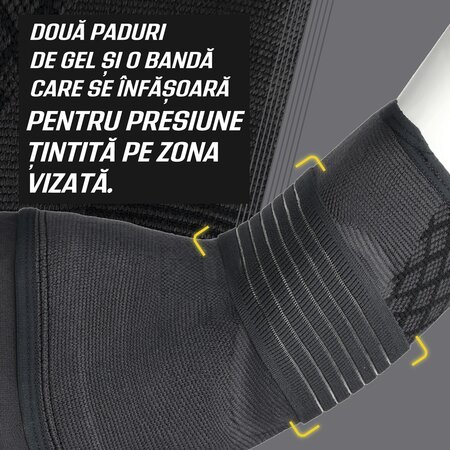 Cotiera de compresie Premium cu pad de presiune, Marimea L/XL, 1 bucata, Futuro 711044