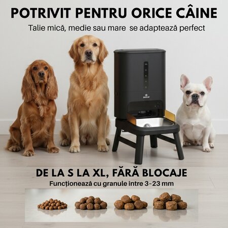 Hranitor automat smart pentru caini si pisici Titan, 1 bucata, Shaw 711131