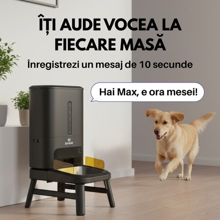 Hranitor automat smart pentru caini si pisici Titan, 1 bucata, Shaw 711132