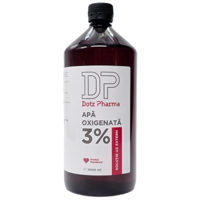 Apa oxigenata 3%, 1000 ml, Dotz Pharma