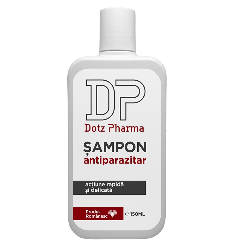 Sampon antiparazitar, 150 ml, Dotz Pharma