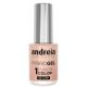 Lac de unghii Light Nude Hybrid Fusion, 10.5 ml, Andreia Professional 665490