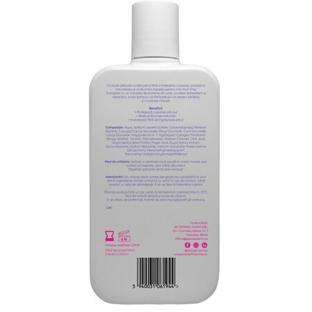 Sampon pentru par vopsit, 250 ml, Dotz Pharma 711185