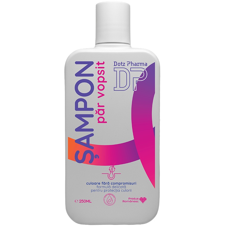 Sampon pentru par vopsit, 250 ml, Dotz Pharma