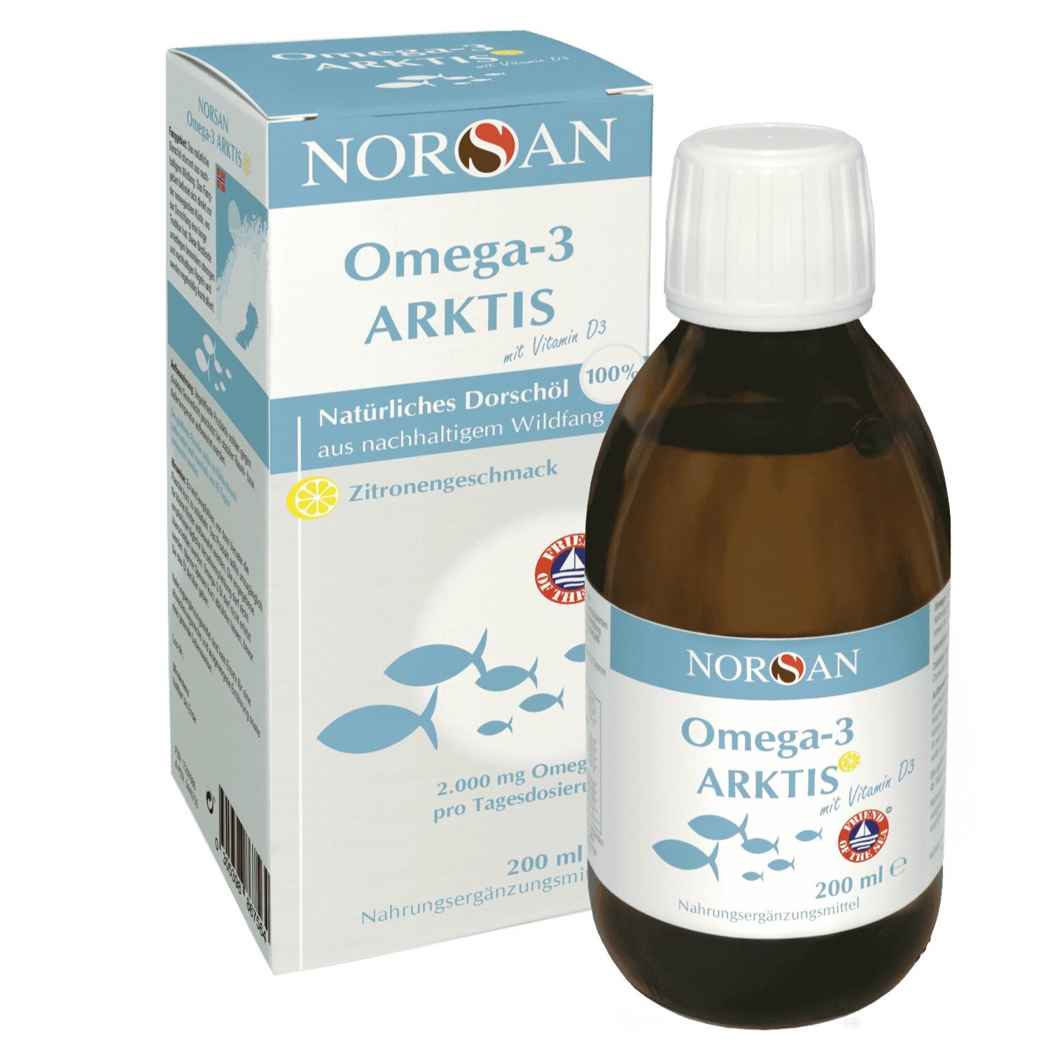 Omega-3 Arktis, 200 ml, Norsan