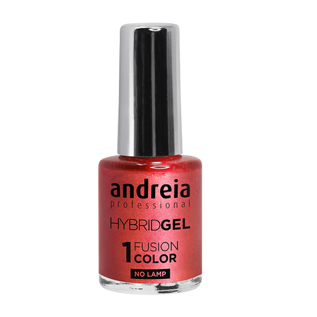 Lac de unghii Pink Coral Hybrid Fusion, 10.5 ml, Andreia Professional
