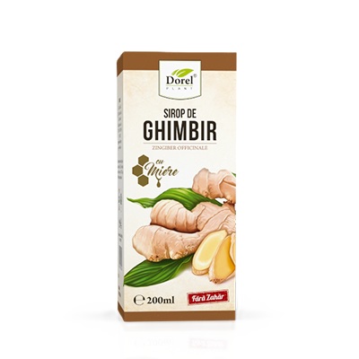 Sirop de Ghimbir, 200 ml, Dorel Plant