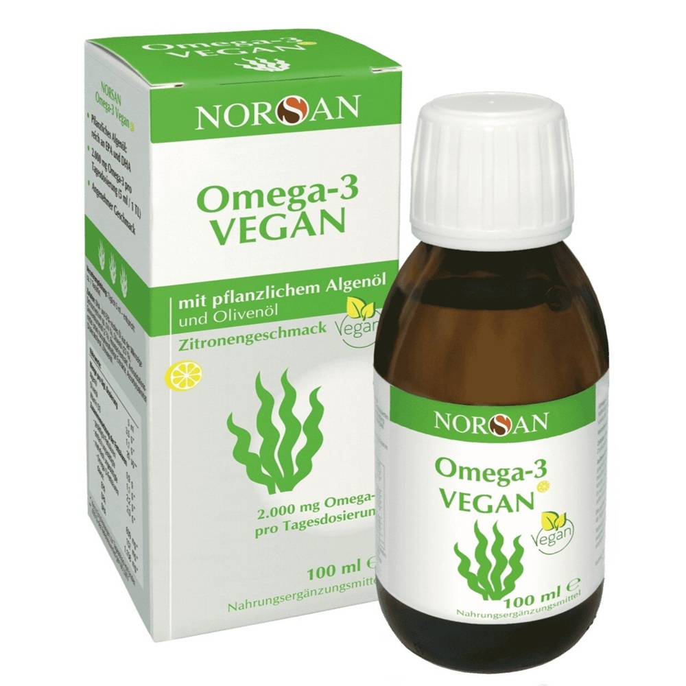 Omega-3 Vegan, 100 ml, Norsan