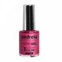 Lac de unghii Pink Shimmer Hybrid Fusion, 10.5 ml, Andreia Professional