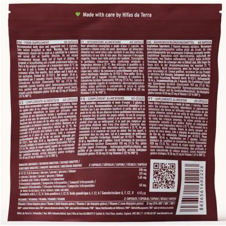 Extract din reishi Mico Rei, 60 capsule, Hifas da Terra 711568