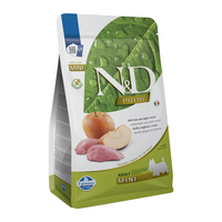 Hrana uscata cu mar si carne de mistret pentru caini Adult Mini Prime N&D, 2.5 kg, Farmina