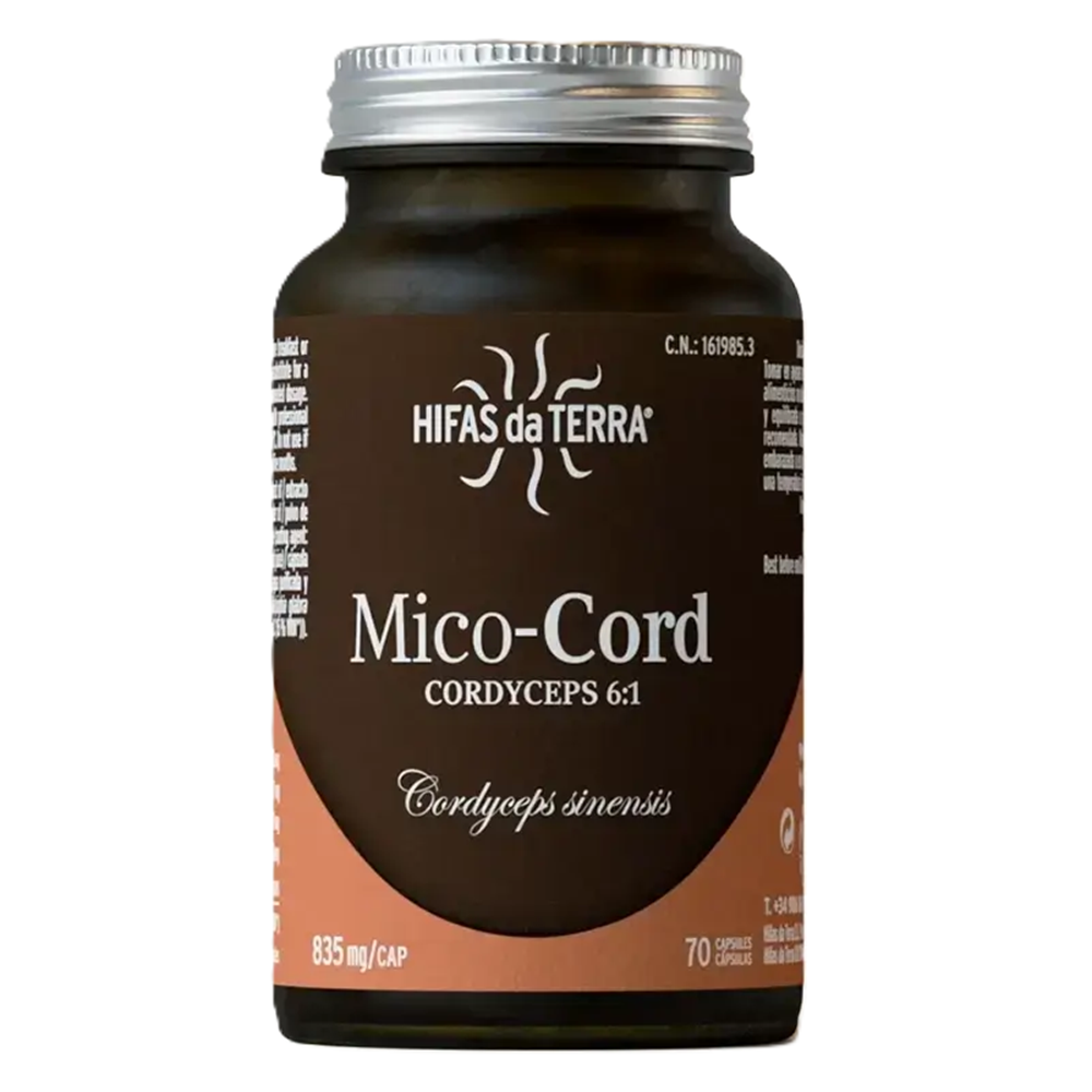 Extract din ciuperci Cordyceps Sinensis Mico Cord, 70 capsule, Hifas da Terra