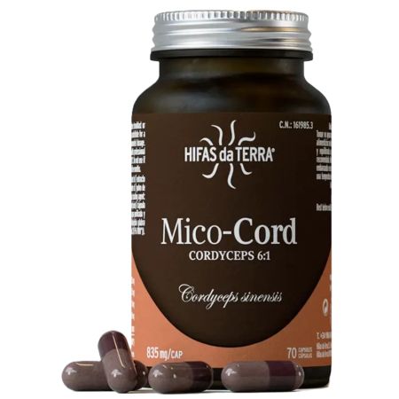 Extract din ciuperci Cordyceps Sinensis Mico Cord, 70 capsule, Hifas da Terra 711718