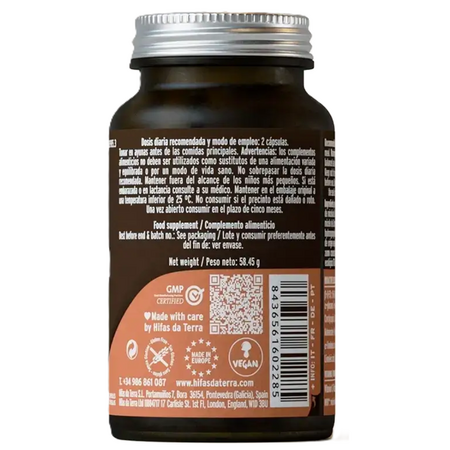 Extract din ciuperci Cordyceps Sinensis Mico Cord, 70 capsule, Hifas da Terra 711719