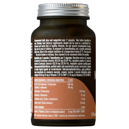 Extract din ciuperci Cordyceps Sinensis Mico Cord, 70 capsule, Hifas da Terra 711720