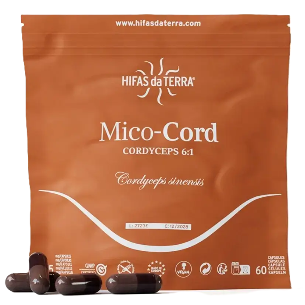 Extract din ciuperci Cordyceps Sinensis Mico Cord, 60 capsule, Hifas da Terra