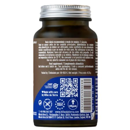 Extract din ciuperci Agaricus Blazei Mico Sol, 70 capsule, Hifas da Terra 711737