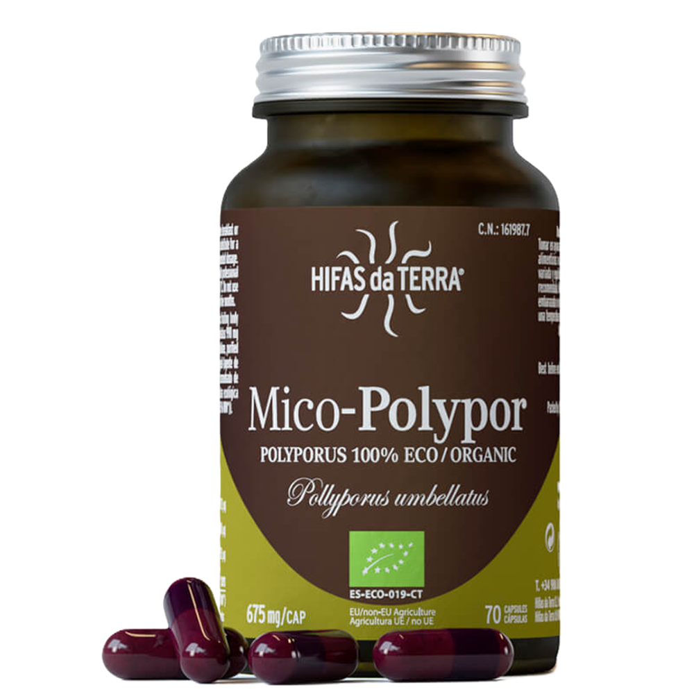 Extract din ciuperci Polyporus Mico Polypor, 70 capsule, Hifas da Terra