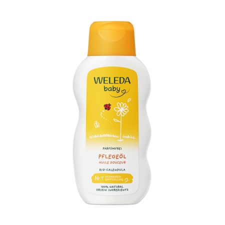 Ulei cu galbenele, 200ml, Weleda Baby