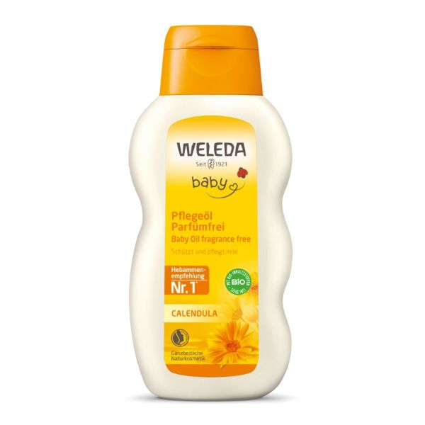 Ulei cu galbenele, 200ml, Weleda Baby