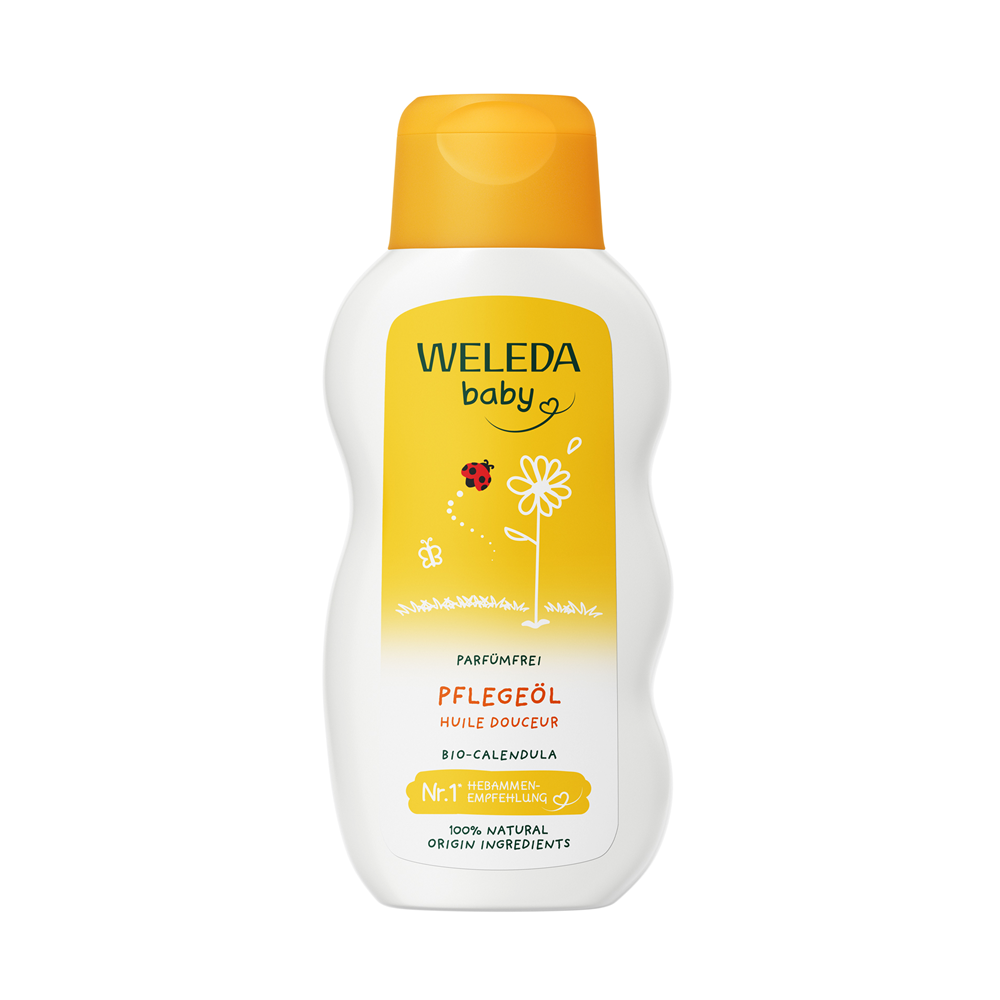 Ulei cu galbenele Baby, 200 ml, Weleda Baby