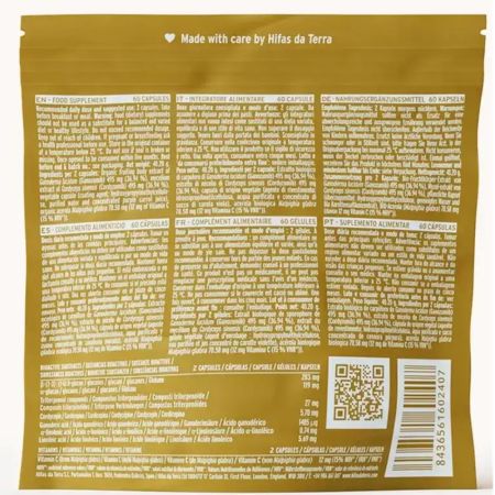 Extract din ciuperci reishi si cordyceps Mico Vir, 60 capsule, Hifas da Terra 711828