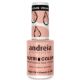 Lac de unghii nuanta NC11 Pink Light Nutri Color, 10.5 ml, Andreia Professional 665392
