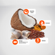 Hrana uscata cu hering, quinoa, nuca de cocos pentru caini adulti Quinoa Skin and Coat N&D, 2.5 kg, Farmina 711907