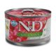 Hrana umeda cu carne de porc pentru caini adulti sterilizati Adult Mini Quinoa Neutered N&D, 140 g, Farmina 711917