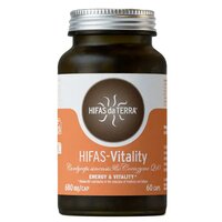 Extrac din cordyceps, ginseng si coenzima Q10 Hifas Vitality, 60 capsule, Hifas da Terra