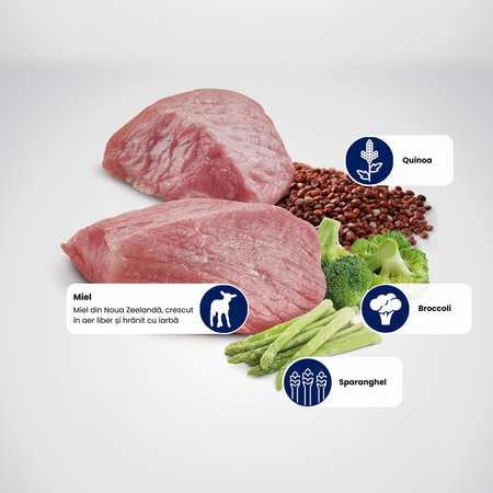 Hrana umeda cu carne de miel pentru caini N&D Weight Management, 140 g, Farmina 712005