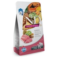 Hrana uscata cu porc, alac, ovaz si fructe tropicale pentru caini adulti de talie medie si mare Adult Medium and Maxi Tropical Selection N&D, 2 kg, Farmina