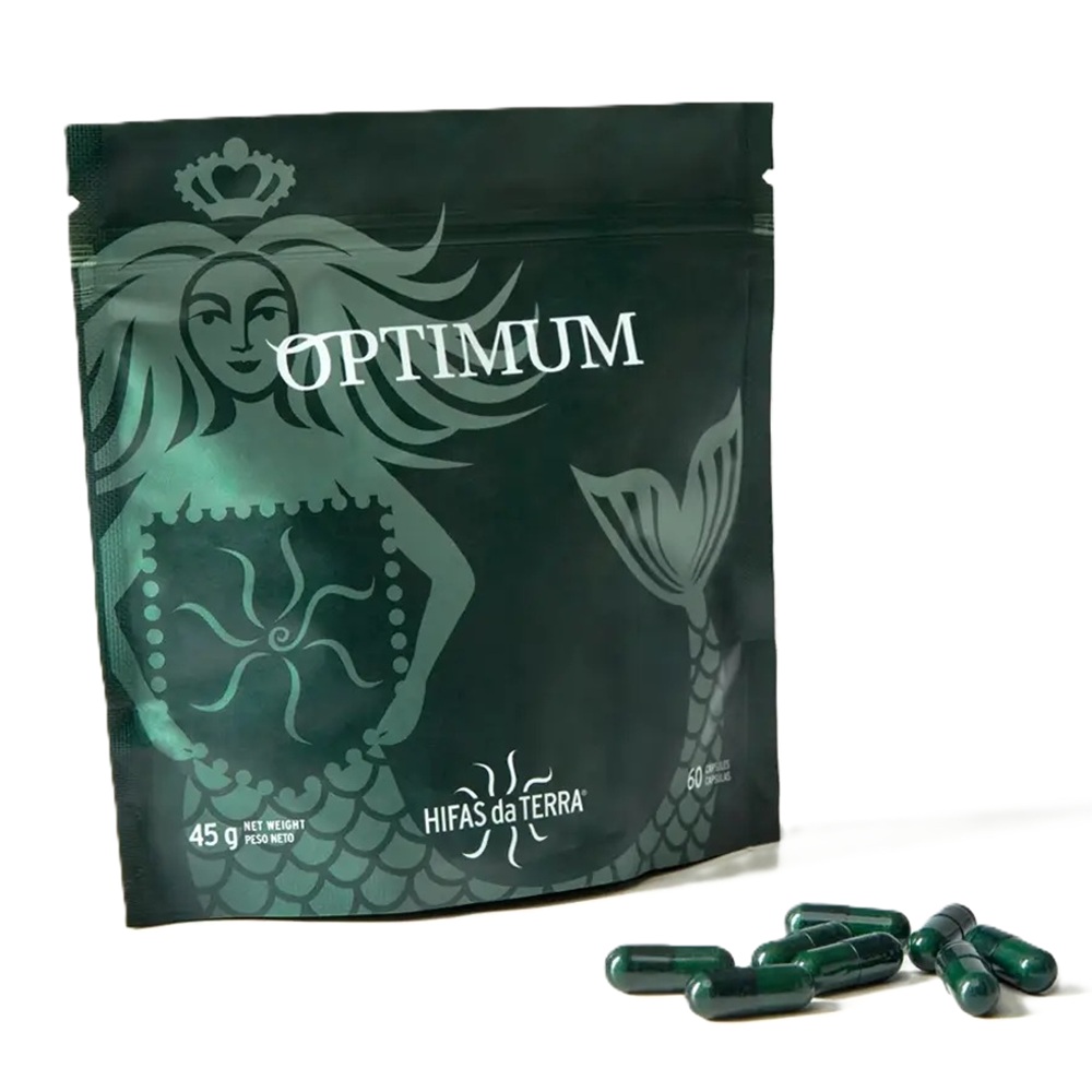 Extracte din ciuperci, colagen marin, prebiotice si vitamine Optimum Nutricosmetic, 60 capsule, Hifas da Terra