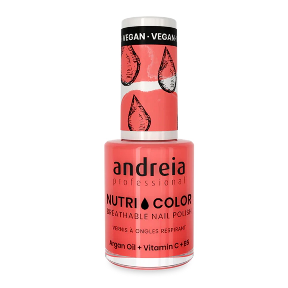 Lac de unghii Coral NutriColor, 10.5 ml, Andreia Professional