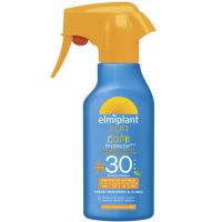 Lotiune spray cu protectie solara SPF 30 pentru copii, 200 ml, Elmiplant