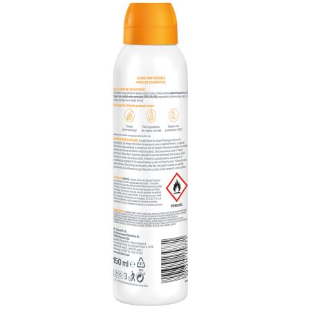 Lotiune spray cu protectie solara SPF 50+ Coconut Oasis, 150 ml, Elmiplant Sun 712421