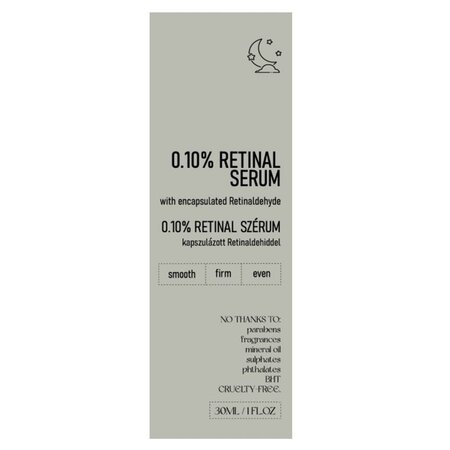 Ser cu 0.1% retinal, 30 ml, Nerds 713033